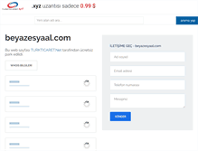 Tablet Screenshot of beyazesyaal.com